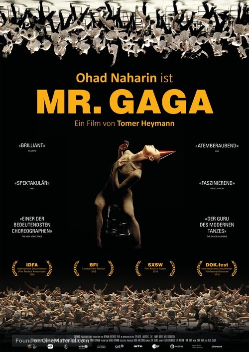 Mr. Gaga - Swiss Movie Poster