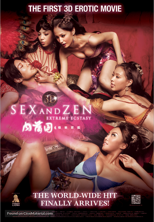 3-D Sex and Zen: Extreme Ecstasy - Singaporean Movie Poster