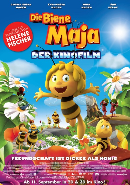 Maya the Bee Movie - German Movie Poster