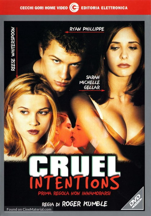 Cruel Intentions - Italian Movie Cover