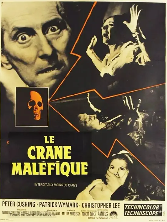 The Skull - French Movie Poster