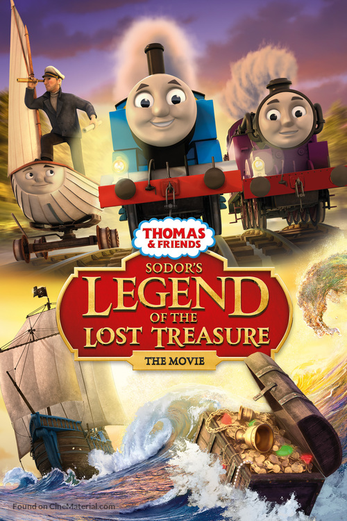 Thomas &amp; Friends: Sodor&#039;s Legend of the Lost Treasure - DVD movie cover