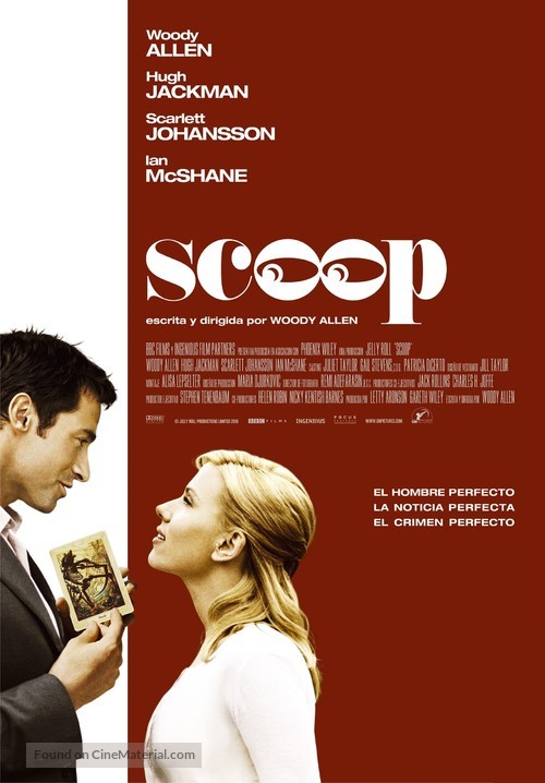 Scoop - Spanish Movie Poster