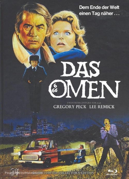 The Omen - German Blu-Ray movie cover