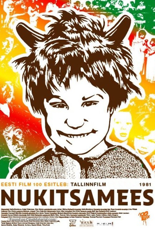 Nukitsamees - Estonian Theatrical movie poster