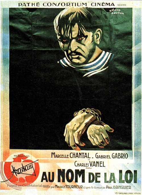 Au nom de la loi - French Movie Poster
