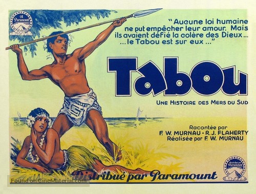 Tabu - French Movie Poster