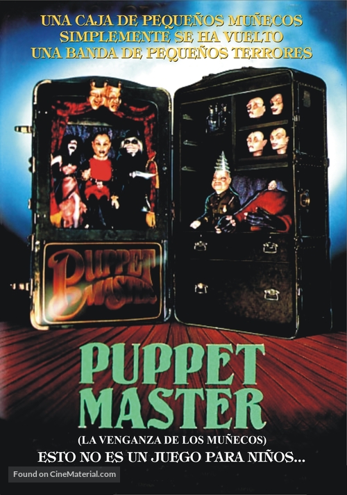 Puppet Master - Argentinian DVD movie cover