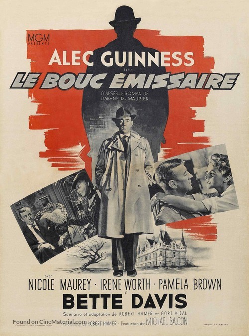 The Scapegoat - French Movie Poster