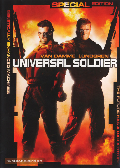 Universal Soldier - DVD movie cover