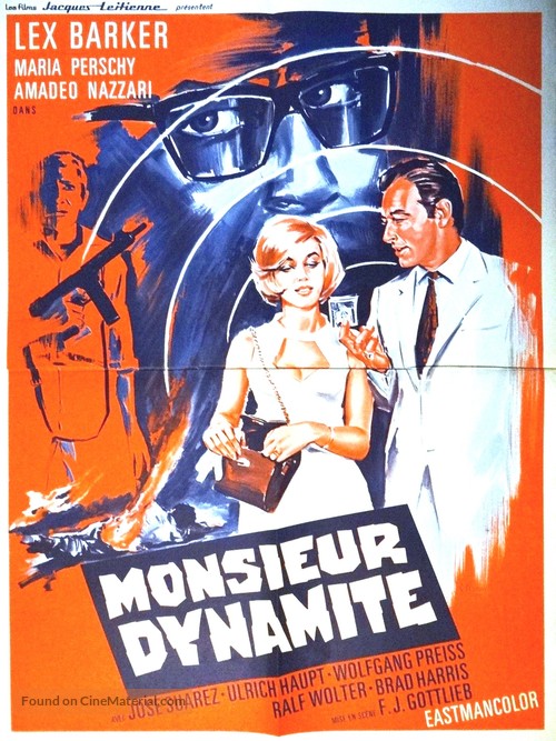 Mister Dynamit - morgen k&uuml;&szlig;t Euch der Tod - French Movie Poster