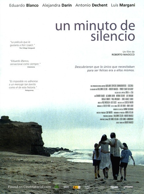 Minuto de silencio, Un - Spanish poster