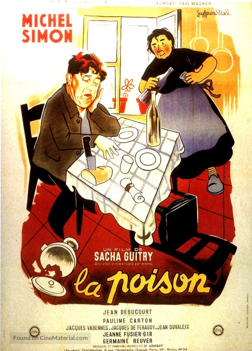 La Poison - French Movie Poster