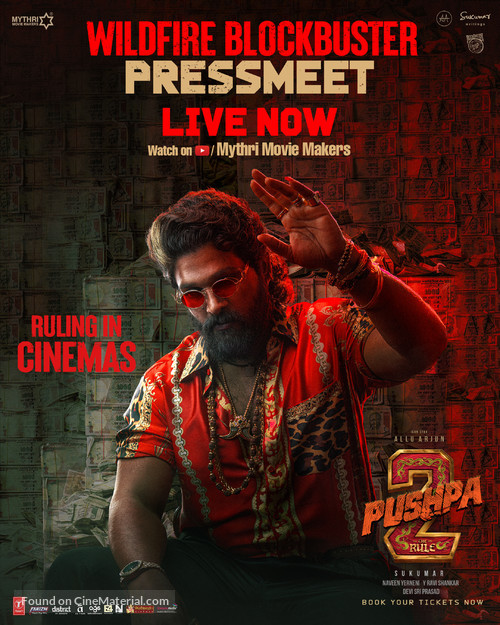 Pushpa: The Rule - Part 2 - Indian Movie Poster