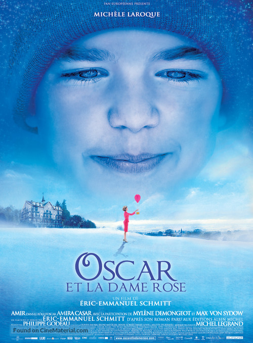 Oscar et la dame rose - French Movie Poster