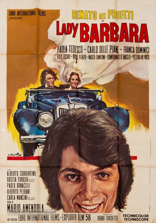 Lady Barbara - Italian Movie Poster