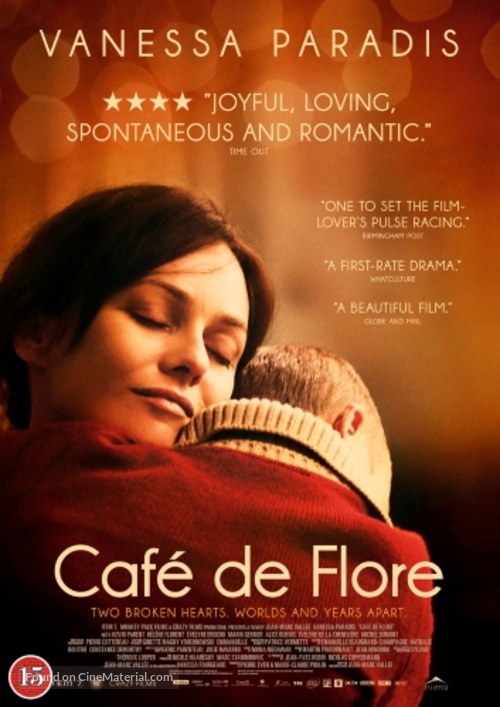 Caf&eacute; de flore - Danish DVD movie cover