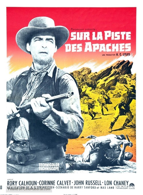 Apache Uprising - French Movie Poster