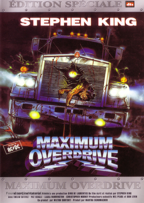 Maximum Overdrive - French DVD movie cover