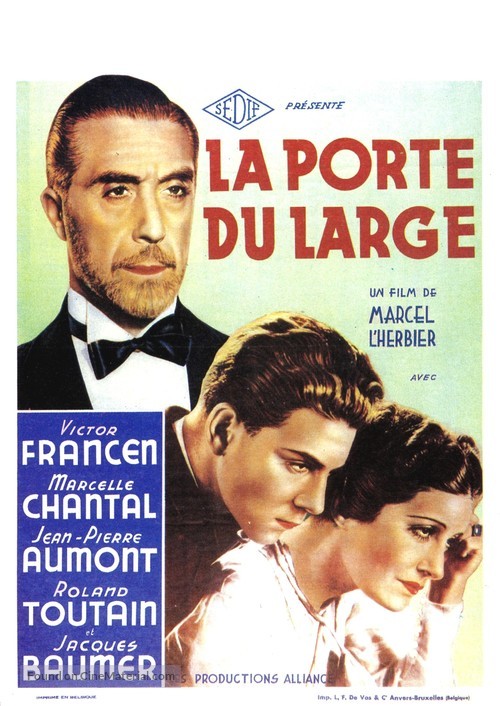 La porte du large - French Movie Poster