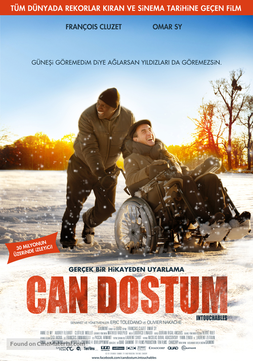 Intouchables - Turkish Movie Poster