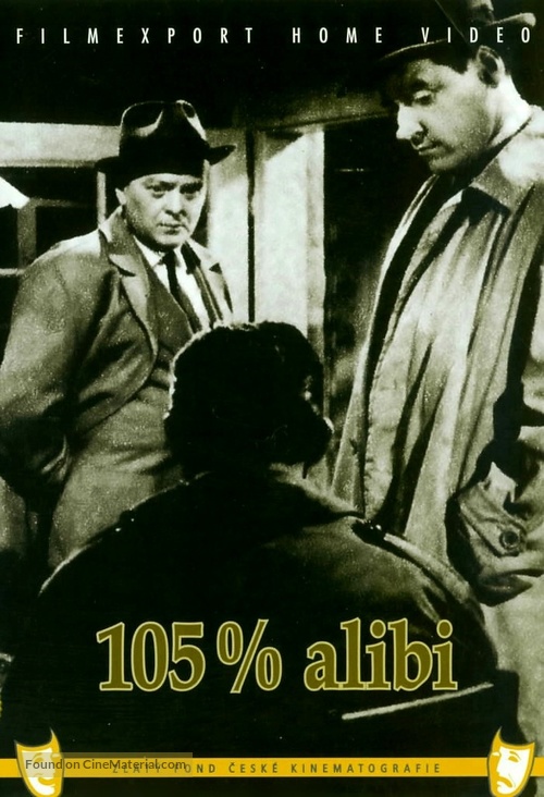 105 % alibi - Czech DVD movie cover