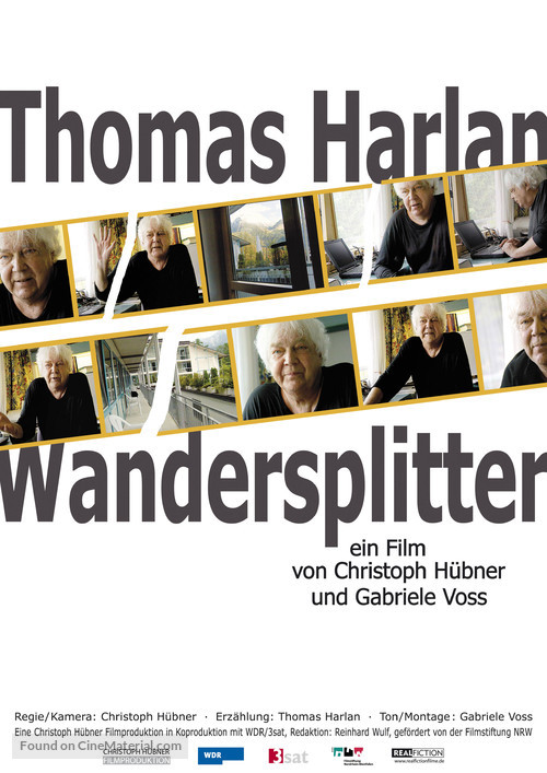 Thomas Harlan - Wandersplitter - German Movie Poster