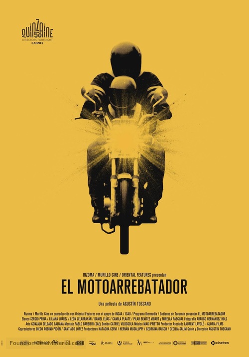 El Motoarrebatador - Argentinian Movie Poster