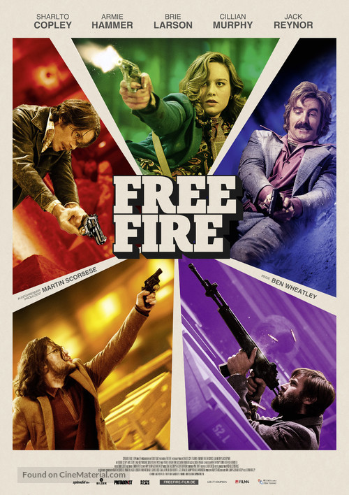 Free Fire - German Movie Poster