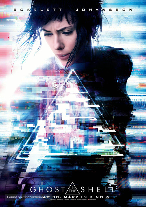 Ghost in the Shell - German Movie Poster