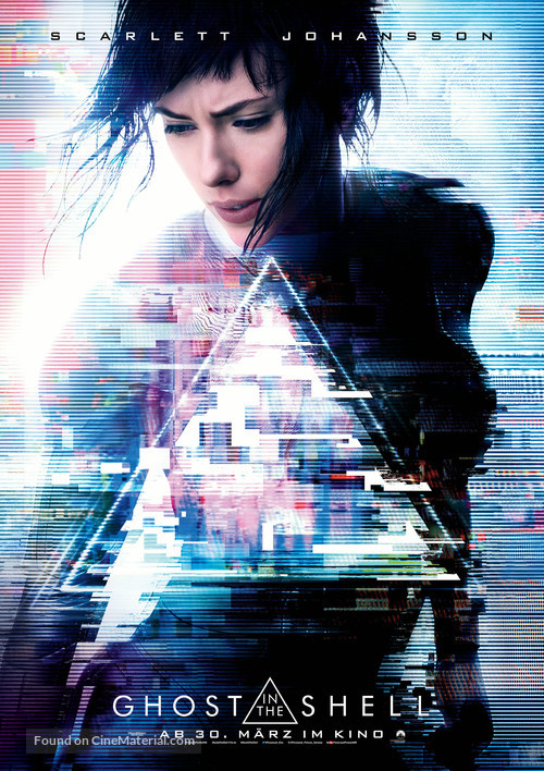 Ghost in the Shell - German Movie Poster