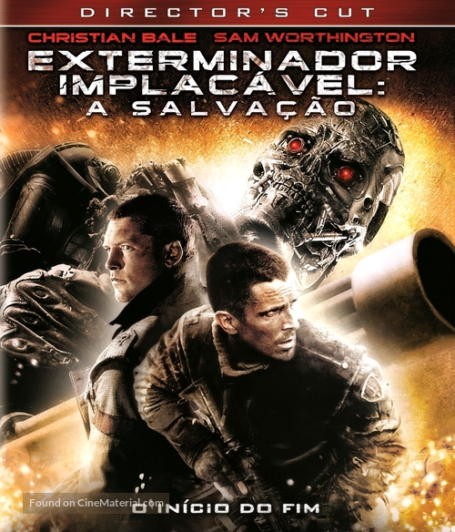Terminator Salvation - Portuguese Blu-Ray movie cover