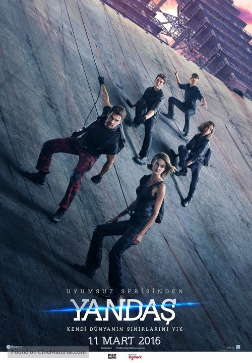 The Divergent Series: Allegiant - Turkish Movie Poster