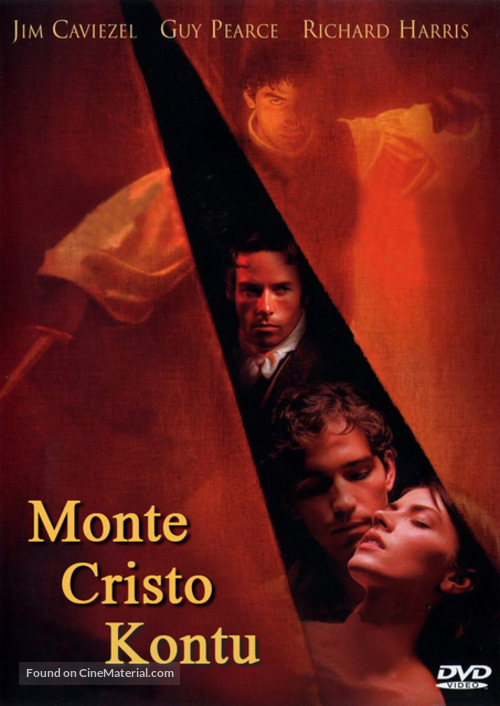 The Count of Monte Cristo - Turkish DVD movie cover