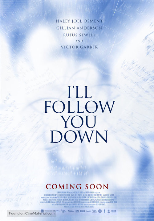 I&#039;ll Follow You Down - Canadian Movie Poster