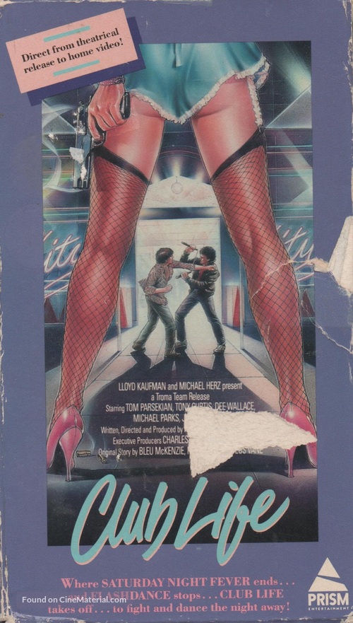 Club Life - VHS movie cover