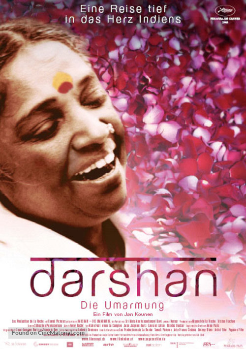 Darshan - L&#039;&eacute;treinte - German Movie Poster