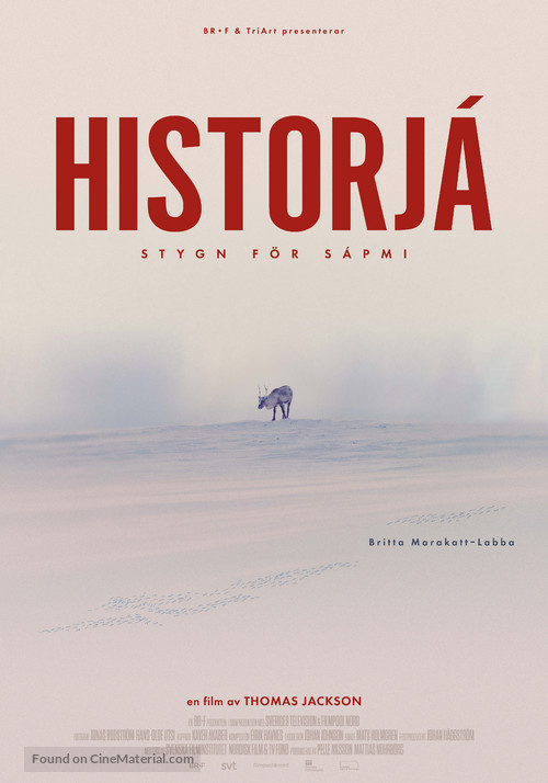 Historj&aacute; - Stygn f&ouml;r S&aacute;pmi - Swedish Movie Poster