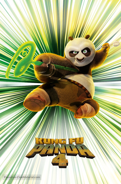 Kung Fu Panda 4 - Movie Cover