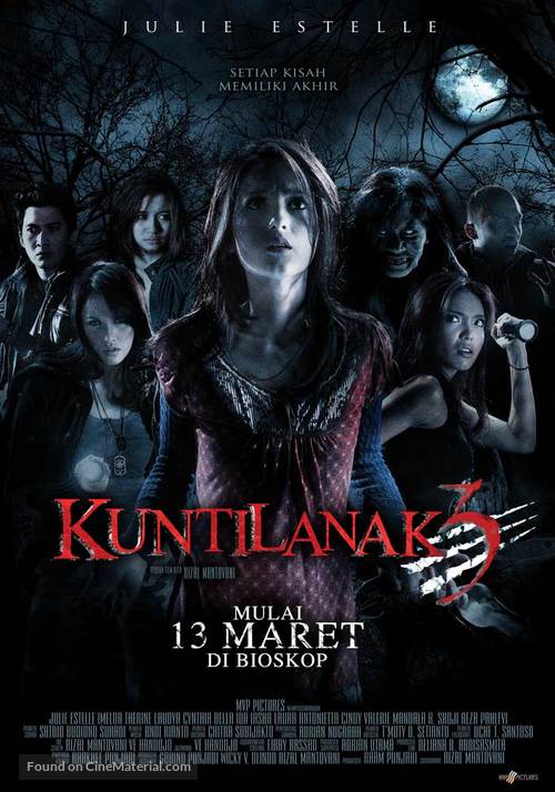 Kuntilanak 3 - Indonesian Movie Poster