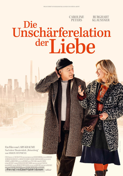 Die Unsch&auml;rferelation der Liebe - Swiss Movie Poster