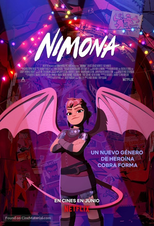 Nimona - Spanish Movie Poster