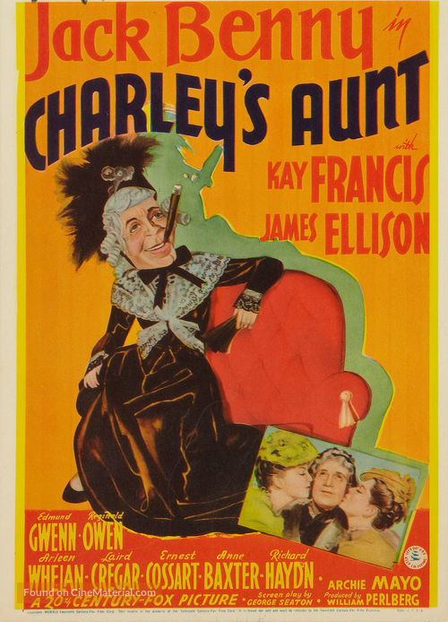 Charley&#039;s Aunt - Movie Poster