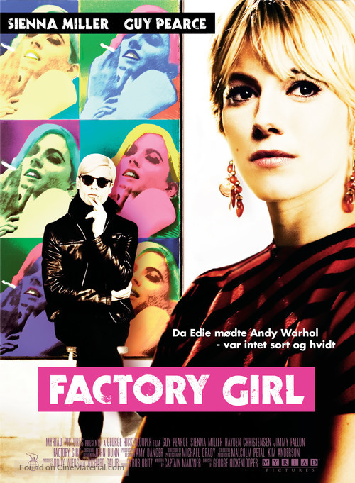 Factory Girl - Danish Theatrical movie poster