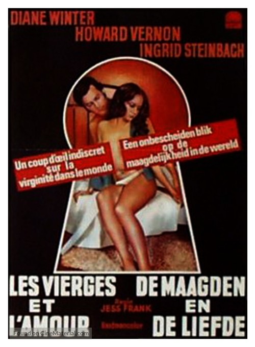 Jungfrauen-Report - Belgian DVD movie cover
