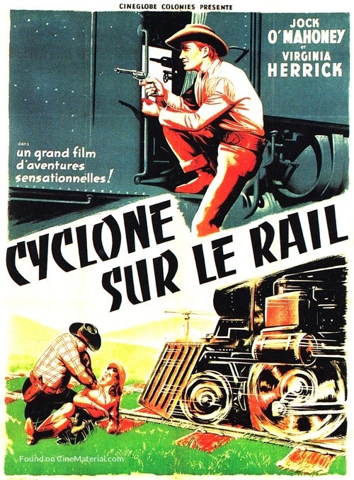 Roar of the Iron Horse, Rail-Blazer of the Apache Trail - French Movie Poster