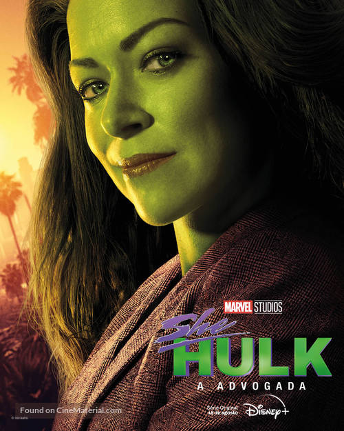 &quot;She-Hulk: Attorney at Law&quot; - Portuguese Movie Poster