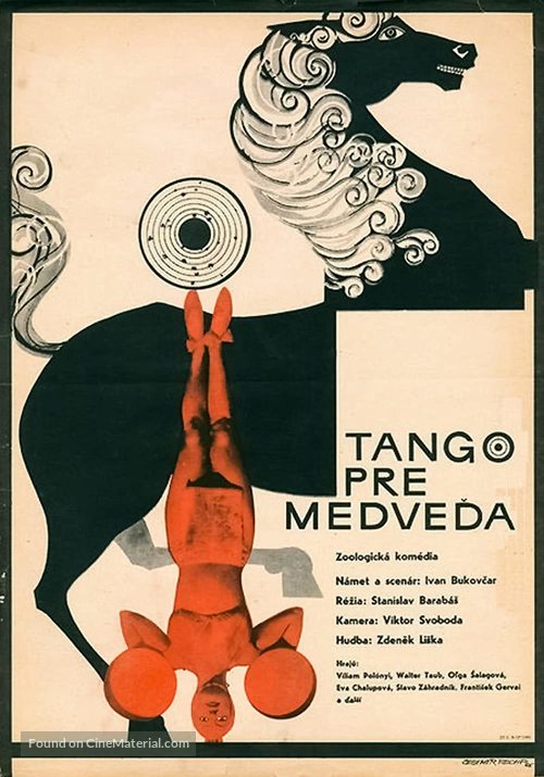 Tango pre medveda - Czech Movie Poster