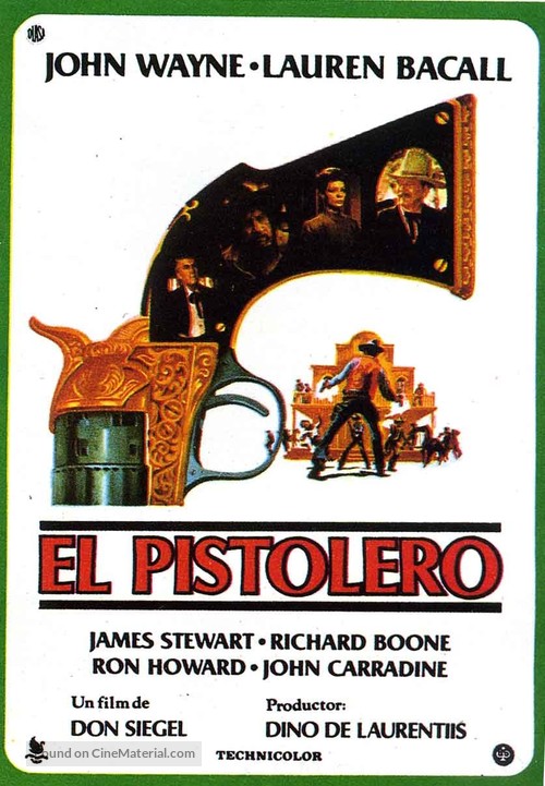 The Shootist - Spanish Movie Poster