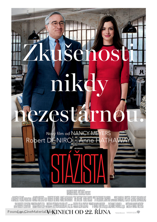 The Intern - Czech Movie Poster